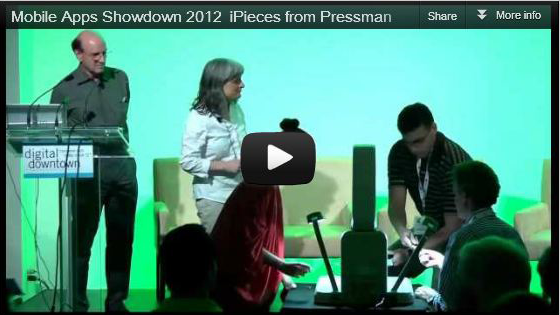 Mobile Apps Showdown 2012 iPieces from Pressman