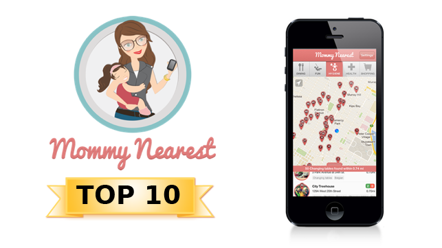 From changing tables to stroller-friendly restaurants, Mommy Nearest is a must have for mobile moms!