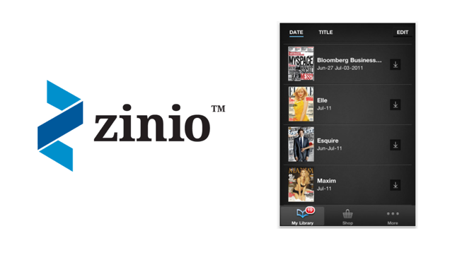 Access Magazines From Around The World. All From The Palm Of Your Hand With Zinio